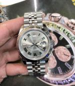  Swiss Fake Rolex Datejust II Wimbledon Silver Dial Jubilee Watches Eta 3255 Movement